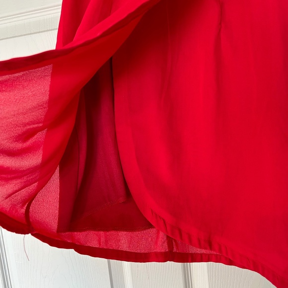 TOBI SLEEVELESS RED DRESS - Picture 4 of 8
